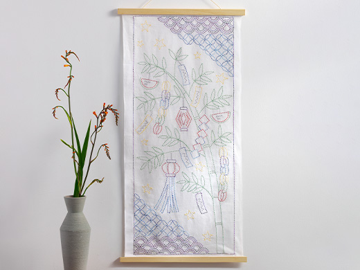 今月の刺し子  店舗・オンラインショップで4月20日(月)発売！