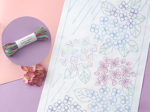 今月の刺し子【ご予約はオンラインショップ 4月1日(水)20時～4月9日(木)17時まで】4月10日(金)発売！