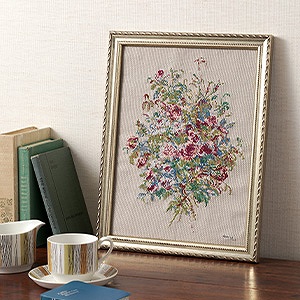 刺しゅうで描くアート ～芸術の花咲くころ～