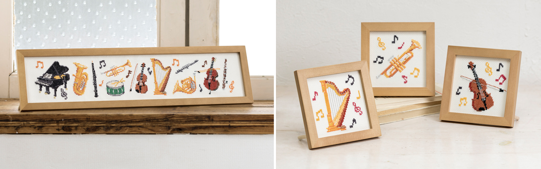 オーケストラの調べをステッチで ホビーラホビーレ オンラインショップ