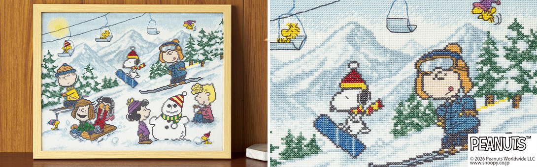 SNOOPY and Friends ～メリークリスマス！～ | リバティ 生地、編み物