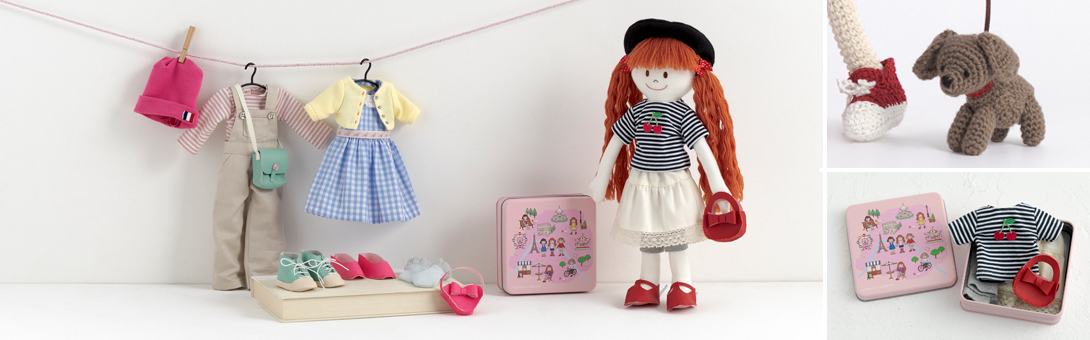 ホビーラホビーレ ドール ニーナの妹 Mimi ドールと洋服キット