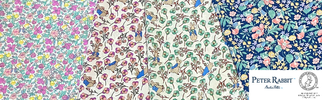 1月30日発売リバティプリント